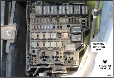 2012 ford fiesta battery junction box|Customer Satisfaction Program 22N11 Battery .